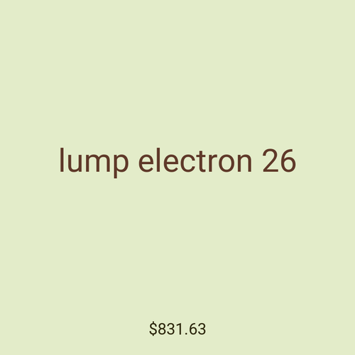 lump electron 26