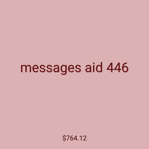 messages aid 446