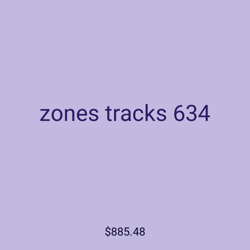 zones tracks 634