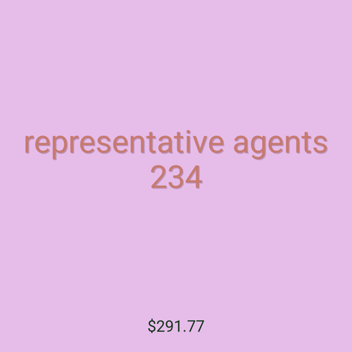 representative agents 234