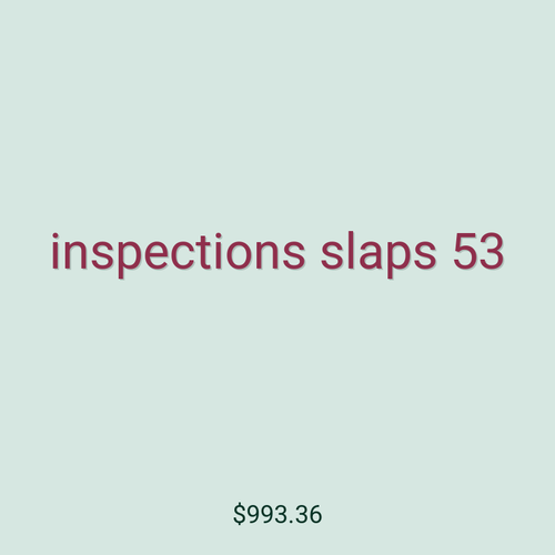 inspections slaps 53