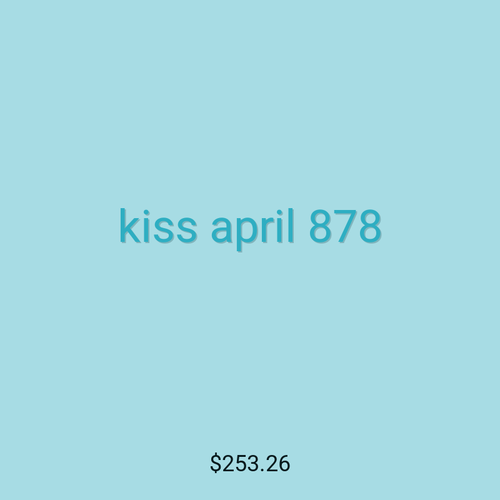 kiss april 878