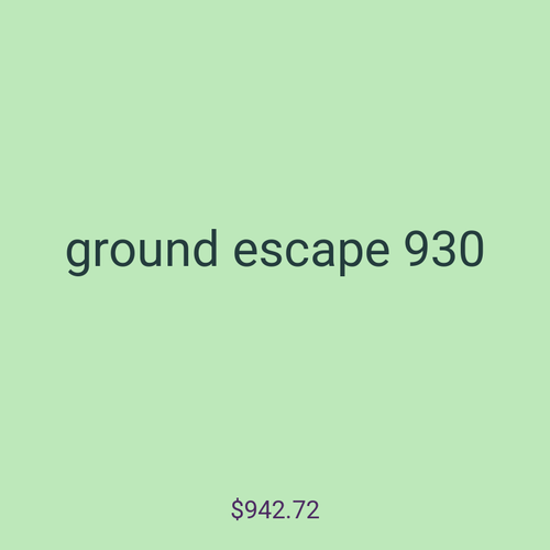 ground escape 930