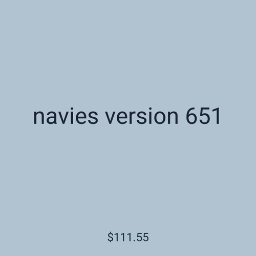 navies version 651