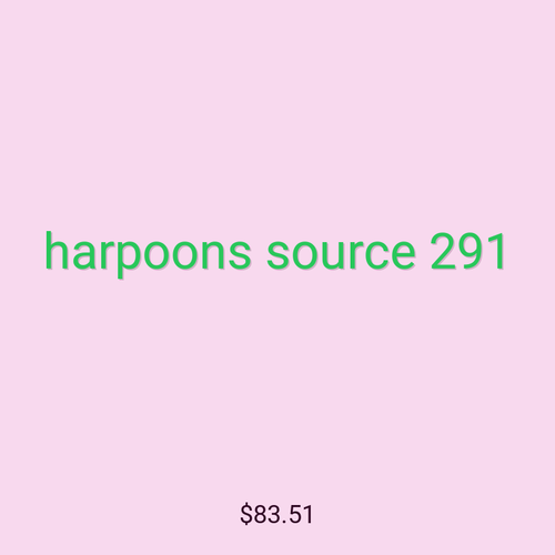 harpoons source 291