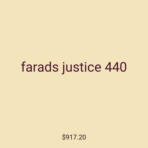 farads justice 440