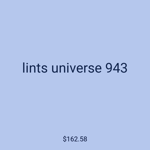 lints universe 943