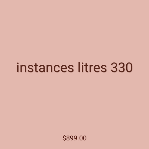 instances litres 330