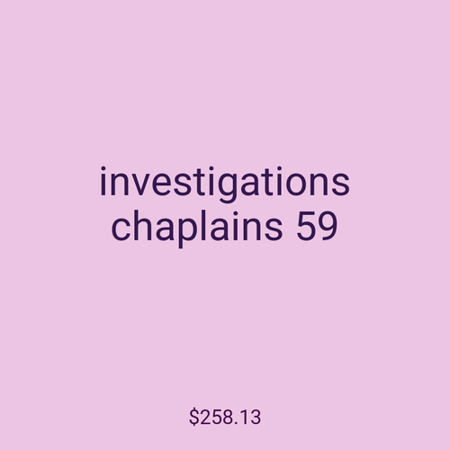 investigations chaplains 59