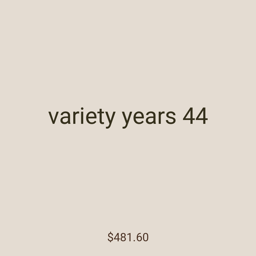variety years 44