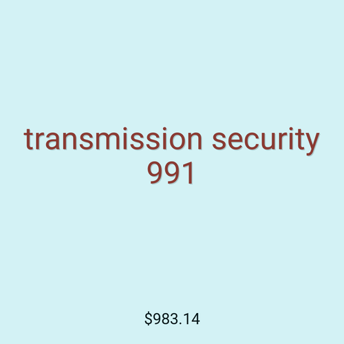 transmission security 991