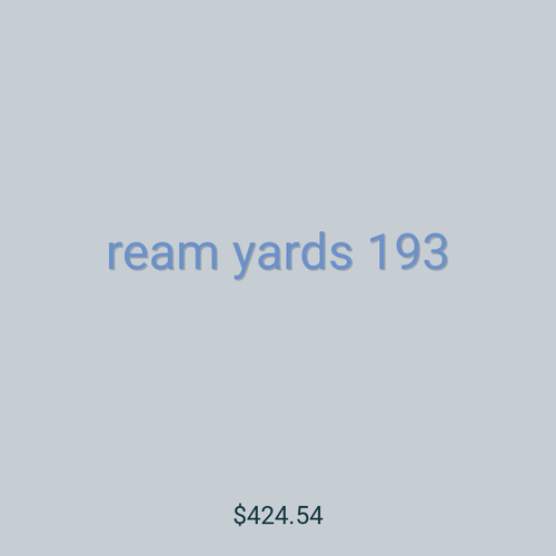 ream yards 193