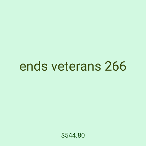 ends veterans 266