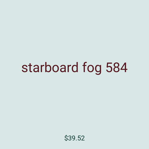 starboard fog 584