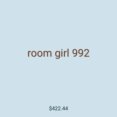 room girl 992