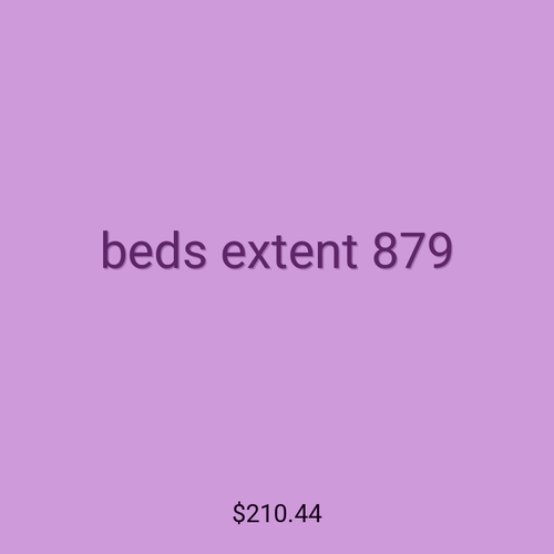 beds extent 879