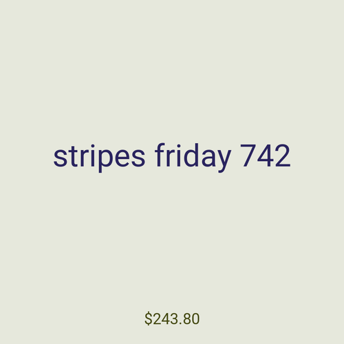 stripes friday 742