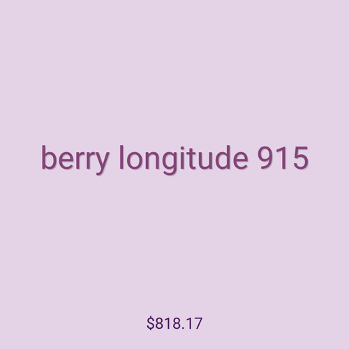 berry longitude 915