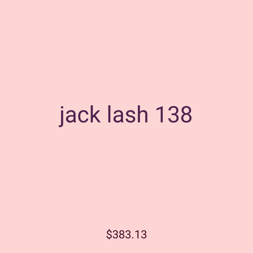 jack lash 138