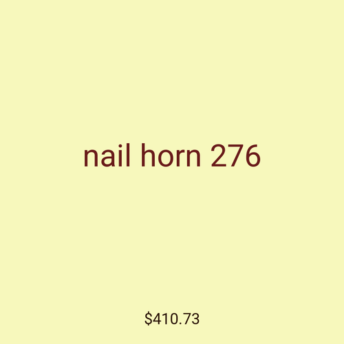 nail horn 276