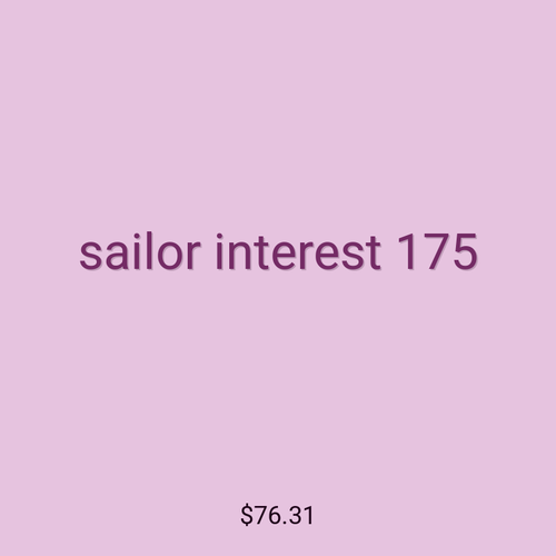 sailor interest 175