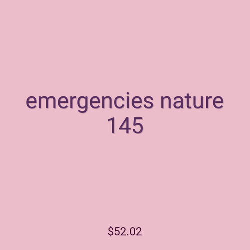 emergencies nature 145