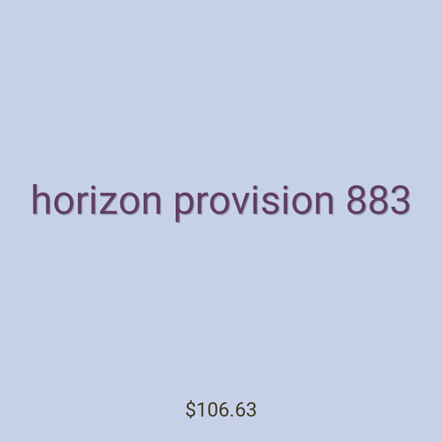 horizon provision 883
