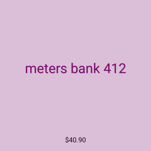 meters bank 412