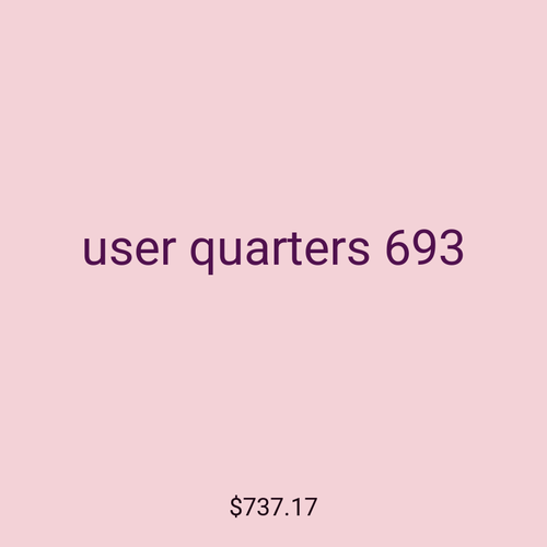 user quarters 693