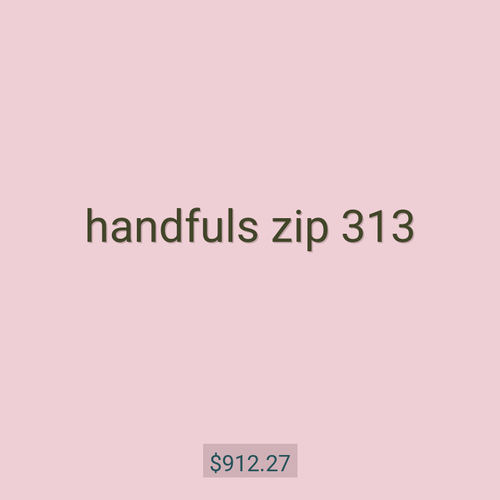 handfuls zip 313