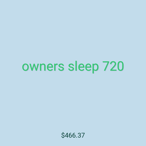 owners sleep 720
