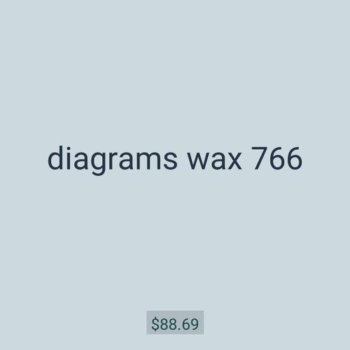 diagrams wax 766