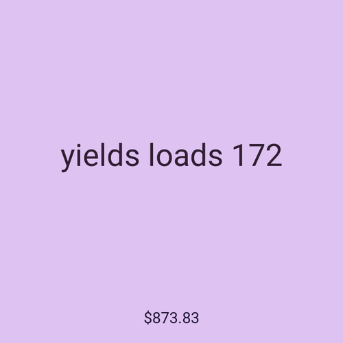 yields loads 172