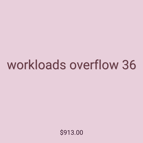 workloads overflow 36