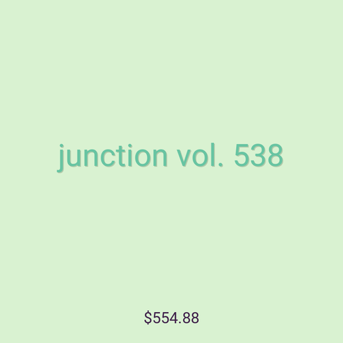 junction vol. 538