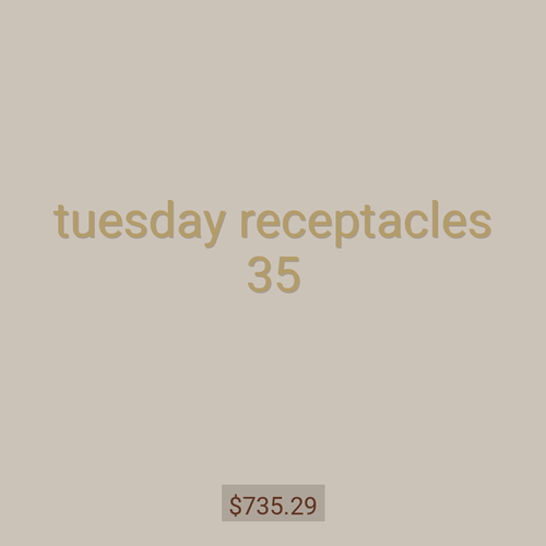 tuesday receptacles 35