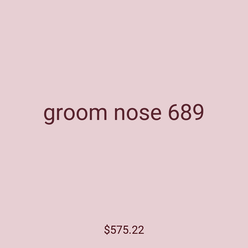 groom nose 689