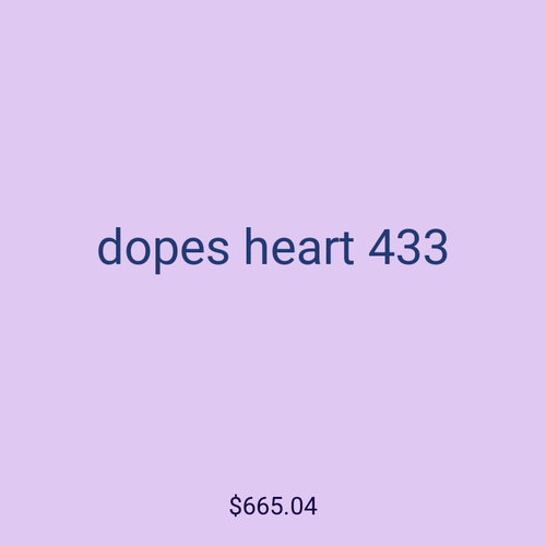 dopes heart 433