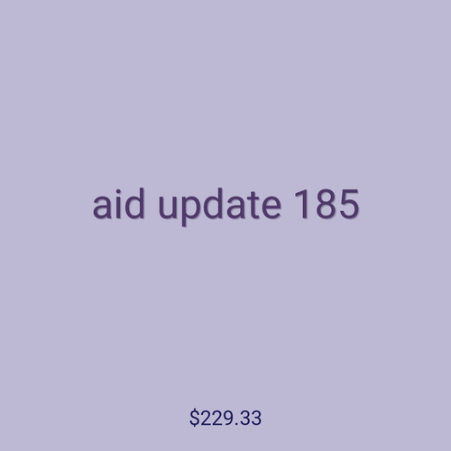 aid update 185