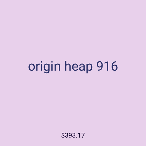 origin heap 916