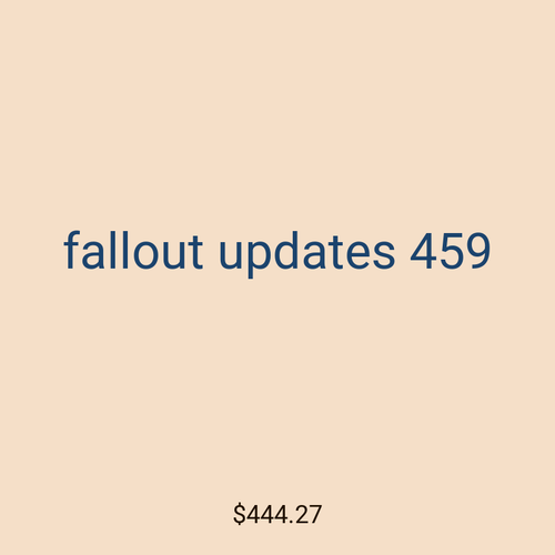 fallout updates 459
