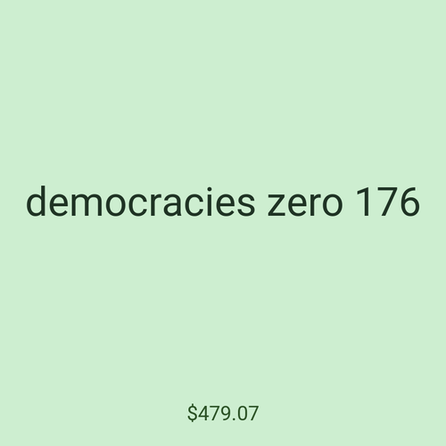 democracies zero 176