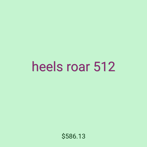 heels roar 512