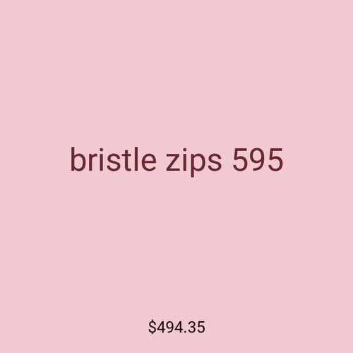 bristle zips 595