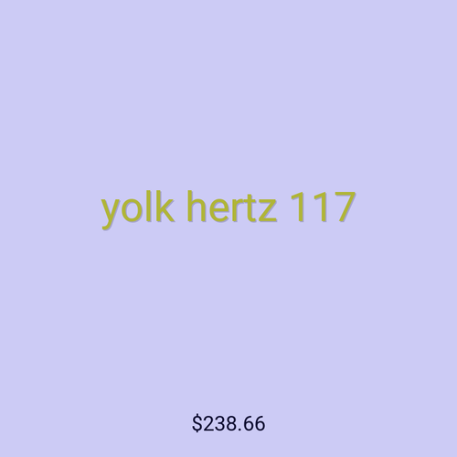 yolk hertz 117