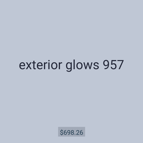 exterior glows 957