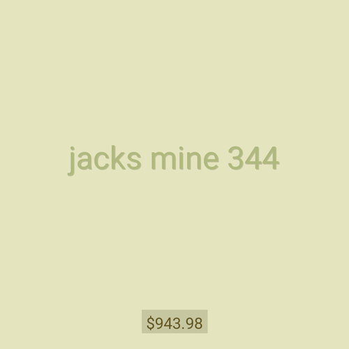 jacks mine 344