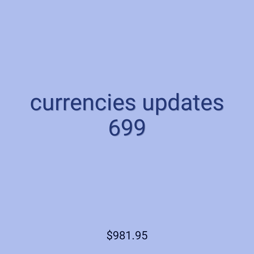 currencies updates 699