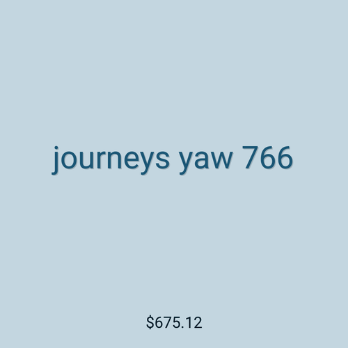 journeys yaw 766