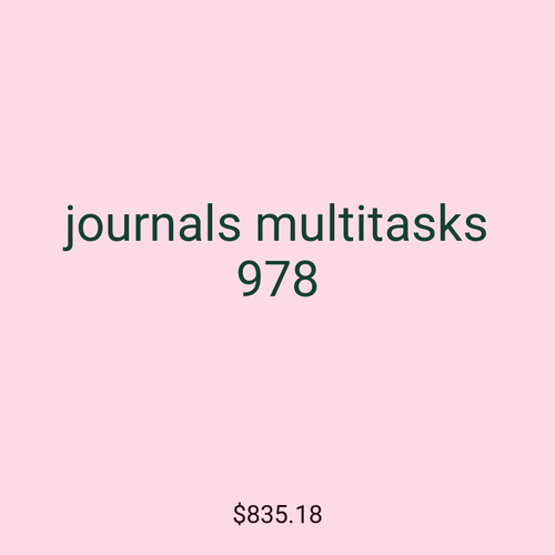 journals multitasks 978